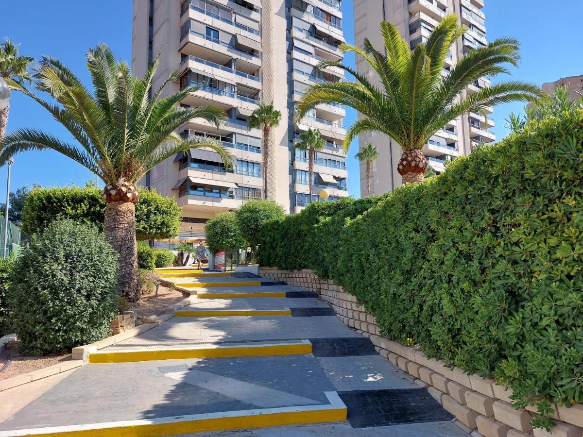 Las Marinas 8O Con Vistas Al Mar Y Piscina By Vero Бенідорм Екстер'єр фото