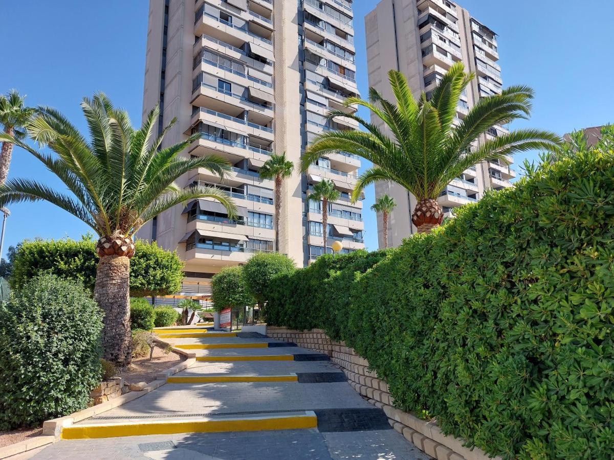 Las Marinas 8O Con Vistas Al Mar Y Piscina By Vero Бенідорм Екстер'єр фото