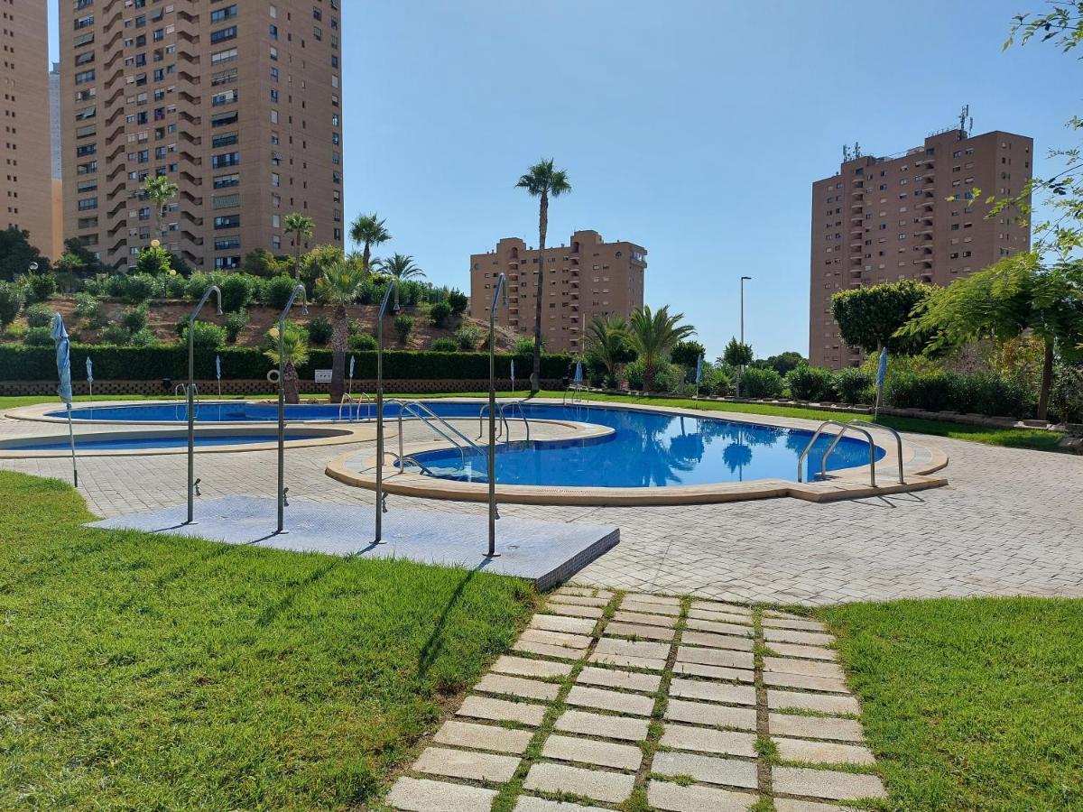 Las Marinas 8O Con Vistas Al Mar Y Piscina By Vero Бенідорм Екстер'єр фото