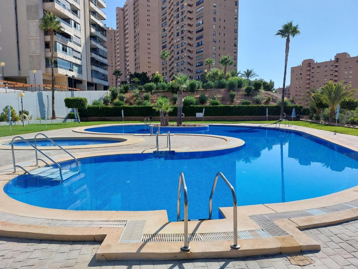 Las Marinas 8O Con Vistas Al Mar Y Piscina By Vero Бенідорм Екстер'єр фото